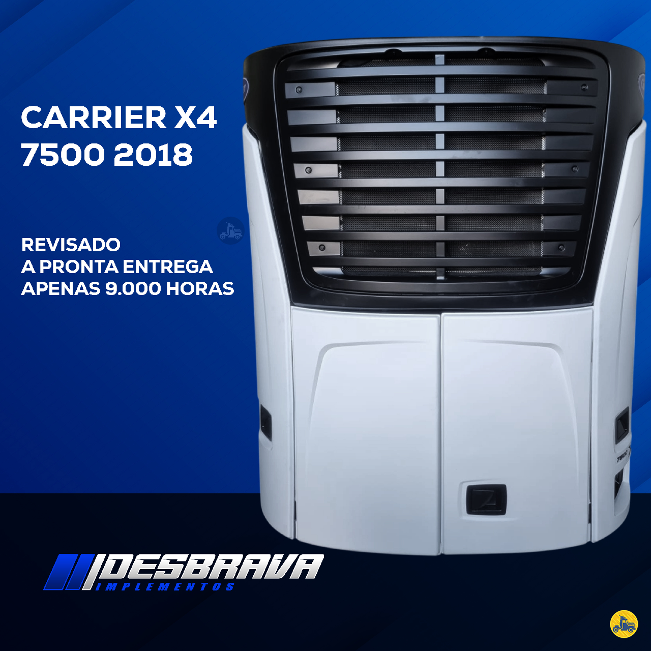 EQUIPAMENTOS CARRIER CARRIER X4 7500 Desbrava Implementos Rodoviários CHAPECO SANTA CATARINA SC